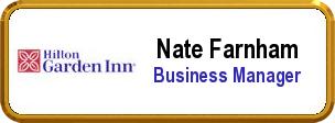 Colordome Hilton Nametags