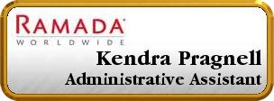 Colordome Ramada Namebadges Colordome Ramada Namebadges
