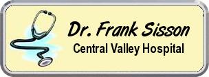 Colordome Physician Name Tags Colordome Physician Name Tags