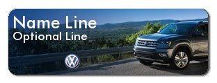 Colordome Volkswagen Name Tags Colordome Volkswagen Name Tags