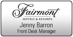 Engraved Hotel Name Tags Engraved Hotel Name Tags
