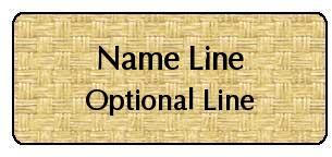 Engraved Chiropractor Namebadges