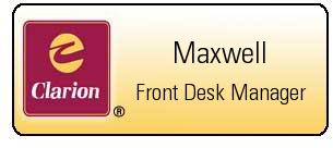 Engraved Clarion Name Tags Engraved Clarion Name Tags