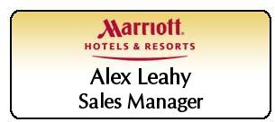 Engraved Marriott Name Tags
