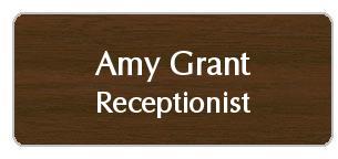 Engraved BMW Namebadges
