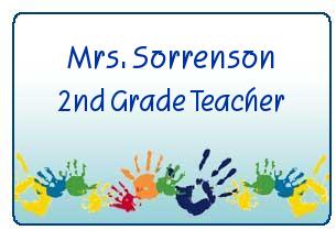 teacher name colorful badges badge tags enlarge any