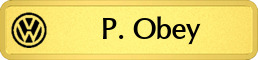 Metalfrost Volkswagen Namebars Metalfrost Volkswagen Namebars
