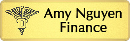 Metalfrost Dental Nametags Metalfrost Dental Nametags