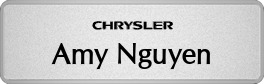 Metalfrost Auto Namebadges Metalfrost Auto Namebadges