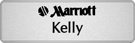 Metalfrost Courtyard Namebadges Metalfrost Courtyard Namebadges