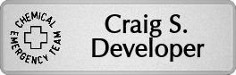Metalfrost Paramedic Namebadges