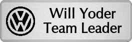 Metalfrost Volkswagen Namebadges Metalfrost Volkswagen Namebadges