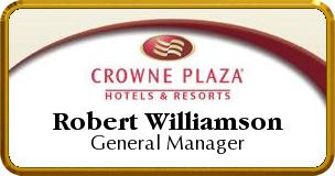Colordome Crowne-Plaza Nametags Colordome Crowne-Plaza Nametags