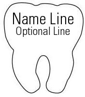 Engraved Hygienist Namebadges Engraved Hygienist Namebadges
