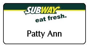 Engraved Foods Namebadges Engraved Foods Namebadges