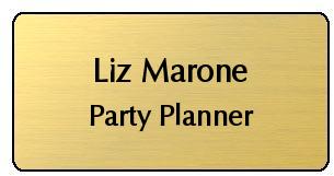 Engraved Office Namebadges