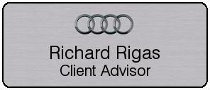 Engraved Audi Name Tags Engraved Audi Name Tags