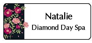 Engraved Spa Nametags Engraved Spa Nametags