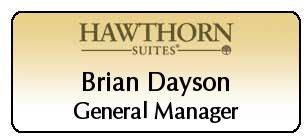 Engraved Hyatt Namebadges Engraved Hyatt Namebadges