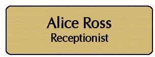 Engraved Chiropractor Name Tags Engraved Chiropractor Name Tags