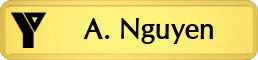 Metalfrost YMCA Namebars Metalfrost YMCA Namebars