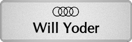 Metalfrost Audi Namepins Metalfrost Audi Namepins