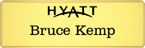 Metalfrost Hyatt Nametags Metalfrost Hyatt Nametags