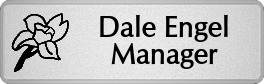 Metalfrost Botanical Namebadges Metalfrost Botanical Namebadges