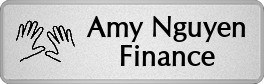 Metalfrost Healthcare Namebadges Metalfrost Healthcare Namebadges