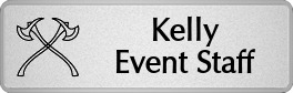 Metalfrost Volunteer Namebadges Metalfrost Volunteer Namebadges