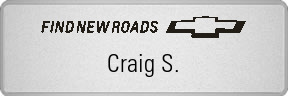 Metalfrost Chevrolet Namebadges