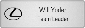 Metalfrost Lexus Namebadges Metalfrost Lexus Namebadges