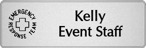 Metalfrost EMT Namebadges Metalfrost EMT Namebadges